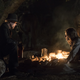 The William in Black (Ed Harris) and Emily in Black (Katja Herbers).